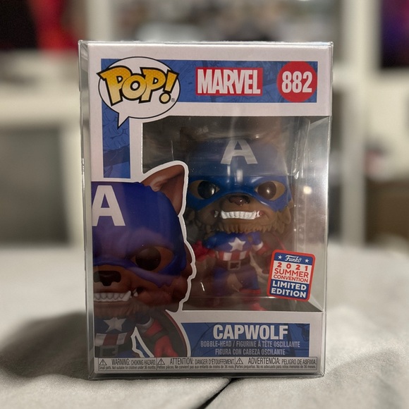 Capwolf Funko Pop! - Captain America - MARVEL - Picture 1 of 5